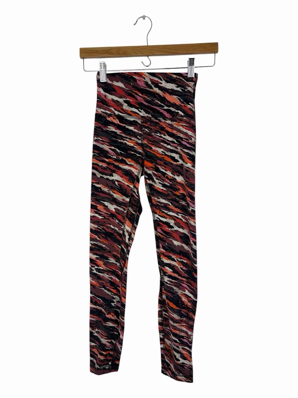 Lululemon Leggings Womens 2 High Rise Abstract Print Multicolor Yoga 24”